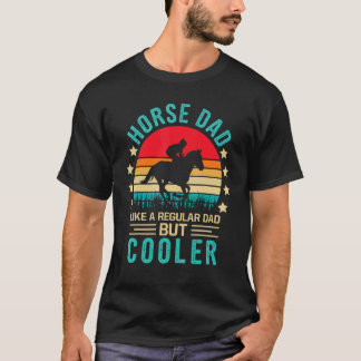 Camiseta Hombre   Papá de caballo como un papá regular pero