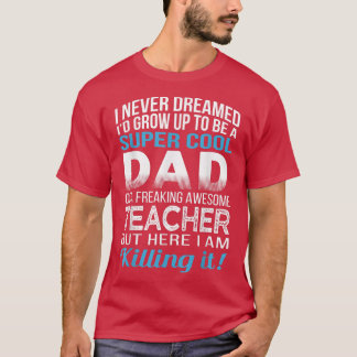 Camiseta Hombre papá del asombroso e impresionante Día del