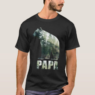 Camiseta Hombre, papá, oso, el surrealista día del padre