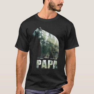 Camiseta Hombre, papá, oso, el surrealista día del padre