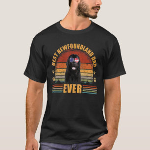 Camiseta Hombre Perro Padre Día Mejor Padre De Terranova