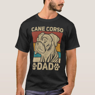 Camiseta Hombre Perro Papa Mascota Dueño Animal Set Retro C