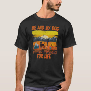 Camiseta Hombre Perro & Su Perro Mejores Compañeros de Pesc