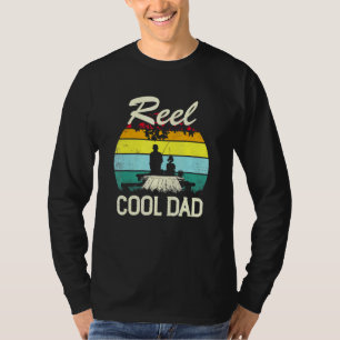 Camiseta Hombre Pesca Papi Reel Guay Papá Pescador Vintage