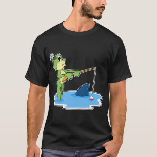 Camiseta Hombre Pescado Divertido Equipo De Pesca Fih