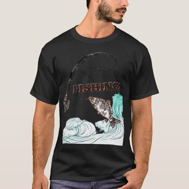 Camiseta HOMBRE pescador (Anverso)