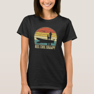 Camiseta Hombre Pescador Genial Abuelo Pescar   Pescado Vin