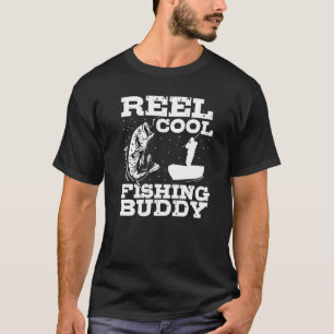Camiseta Hombre Pescador Genial Amigo Papá Hijo Abuelo Cami