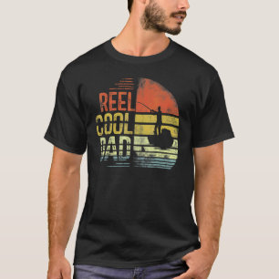 Camiseta Hombre Pescador Genial Papá Pescador Día del Padre