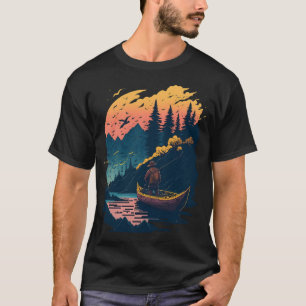 Camiseta hombre pescando