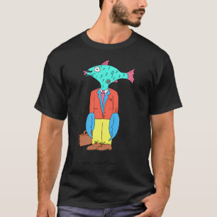 Camiseta Hombre pez