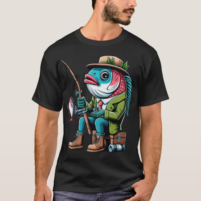 Camiseta Hombre Pez (Anverso)