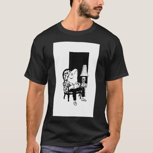 Camiseta Hombre Pez (Anverso)
