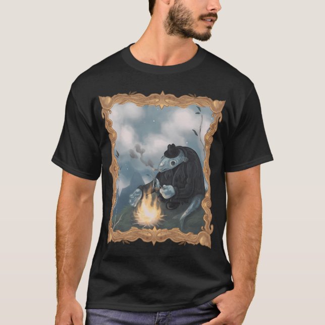 Camiseta hombre pez (Anverso)