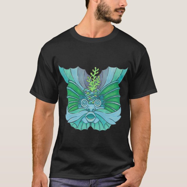 Camiseta Hombre pez Ashmoleon (Anverso)
