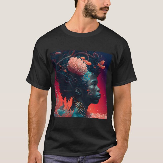 Camiseta Hombre pez Magma (Anverso)