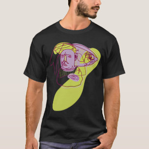 Camiseta Hombre Pez Violeta