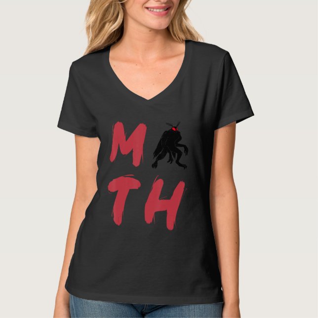 Camiseta Hombre polilla polilla críptido monstruo folclore  (Anverso)