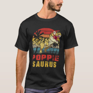 Camiseta Hombre Poppie Saurus Dinosaurio Divertido Poppiesa