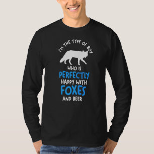 Camiseta Hombre Que Está Feliz Con Los Tontos
