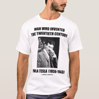 Camiseta Hombre que inventó el siglo XX