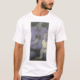Camiseta Hombre que lee al chica 2003