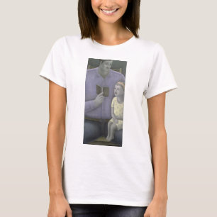 Camiseta Hombre que lee al chica 2003