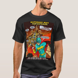 Camiseta Hombre racional en los terceros guerreros de la