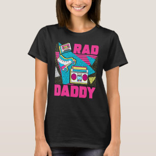 Camiseta Hombre Rad Papá Estética de los 90 Nostalgia 1990'