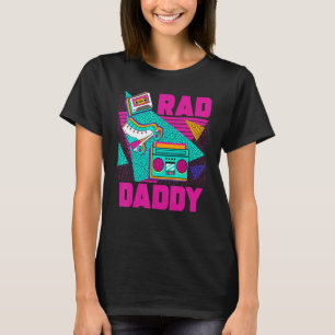 Camiseta Hombre Rad Papá Estética de los 90 Nostalgia 1990'