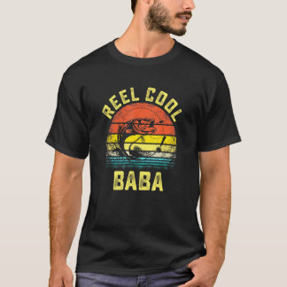 Camiseta Hombre Reel Cool Baba Pescado Día del Padre