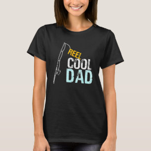 Camiseta Hombre Reel Cool Papá Pesca Para Hombres Pescadore