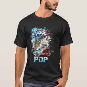Camiseta Hombre Reel Cool Pop Bandera Americana Divertido T