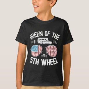 Camiseta Hombre reina de la autocaravana de la quinta rueda