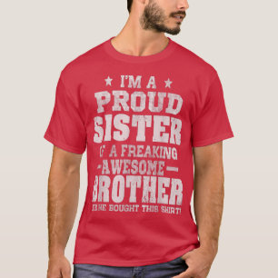 Camiseta Hombre retro 90 Viñeta Estoy Orgullosa Hermana Amo