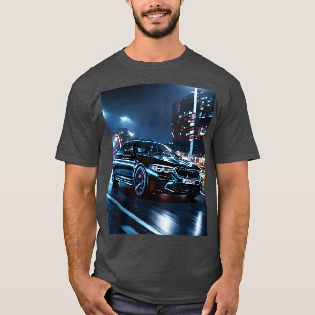 Camiseta hombre rico bmw (Anverso)