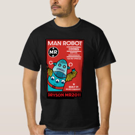 Camiseta Hombre Robot El Hombre Perfecto