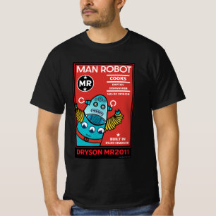 Camiseta Hombre Robot El Hombre Perfecto