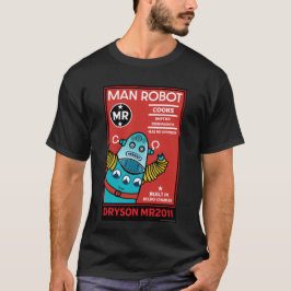 Camiseta Hombre Robot El Hombre Perfecto