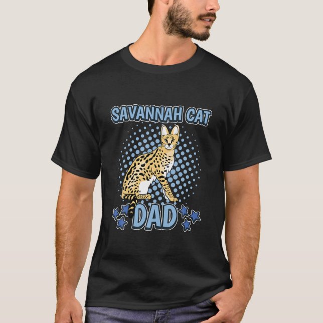 Camiseta Hombre Savannah papá papá padre día de Savannah (Anverso)
