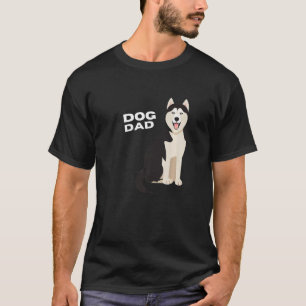 Camiseta Hombre Siberian Husky Dog Dad Man