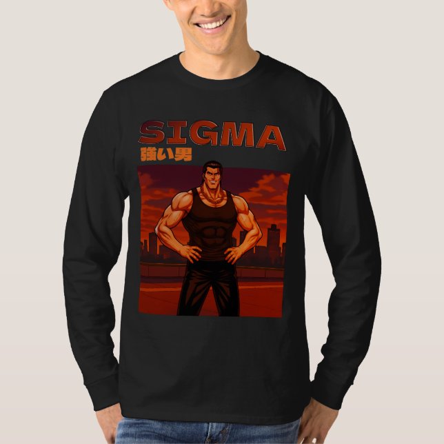 Camiseta Hombre Sigma fuerte (Anverso)