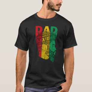 Camiseta Hombre significa padre negro fuerte rey afroameric
