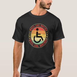 Camiseta Hombre Silla de Ruedas Parapléjico Discapacitado R