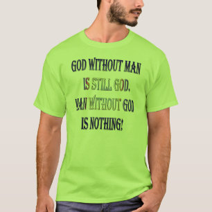 Camiseta Hombre sin dios