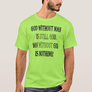 Camiseta Hombre sin dios