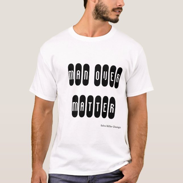 Camiseta Hombre sobre materia (Anverso)