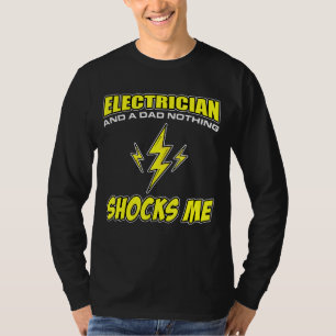 Camiseta Hombre, Soy Un Electricista Y Un Papá Nada Sorpren