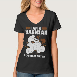Camiseta Hombre, soy un mago y puedo hacer moto de cuatro r