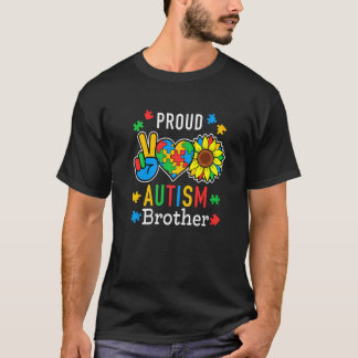 Camiseta Hombre Soy un orgulloso hermano con autismo Concie